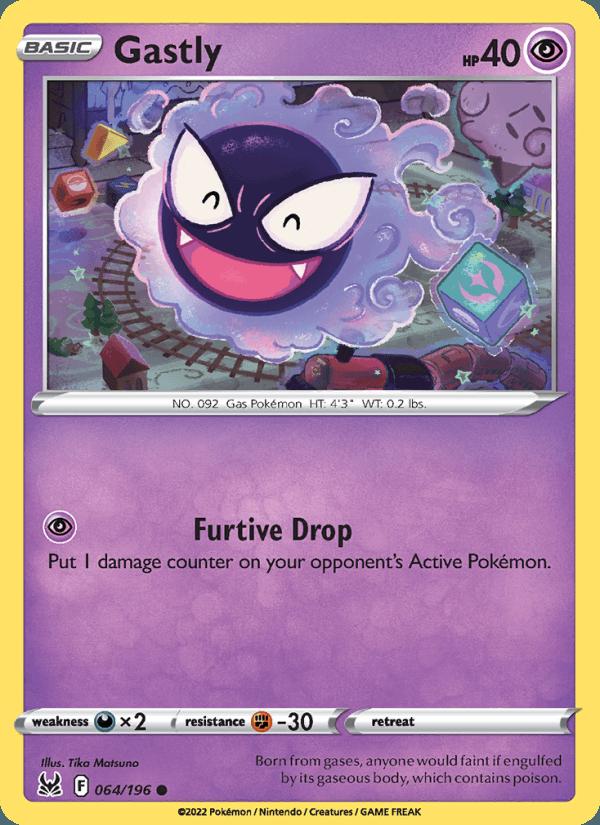 Gastly - Lost Origin (Common) [LOR-064] Image principale du produit