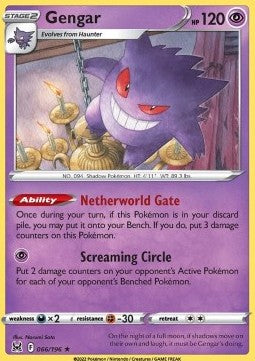Gengar - Lost Origin (Holo Rare) [LOR-066] Hoofdafbeelding
