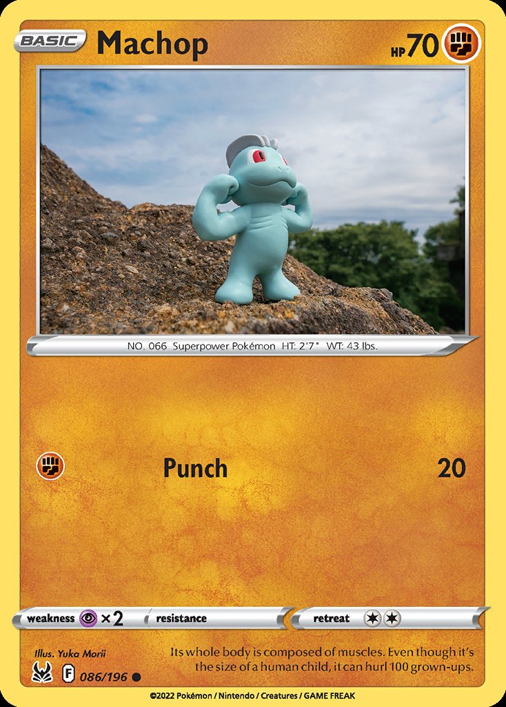 Machop - Lost Origin (Common) [LOR-086] Hoofdafbeelding
