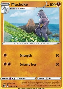 Machoke - Lost Origin (Uncommon) [LOR-087] Main image