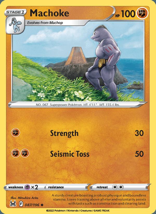 Machoke - Lost Origin (Uncommon) [LOR-087] Hoofdafbeelding