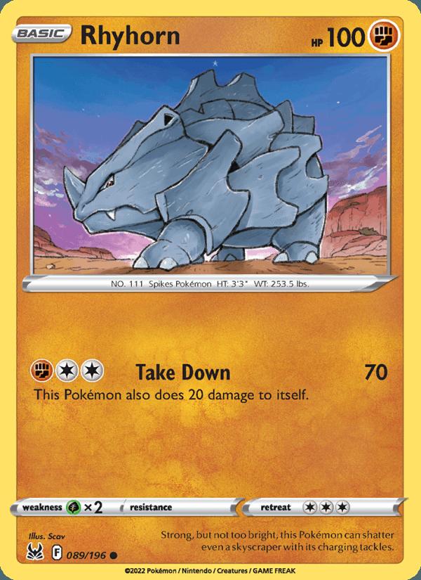 Rhyhorn - Lost Origin (Common) [LOR-089] Imagen principal del producto