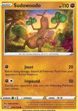 Sudowoodo - Lost Origin (Common) [LOR-094] Hover Image
