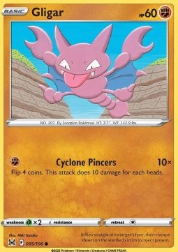 Gligar - Lost Origin (Common) [LOR-095] Hover Image