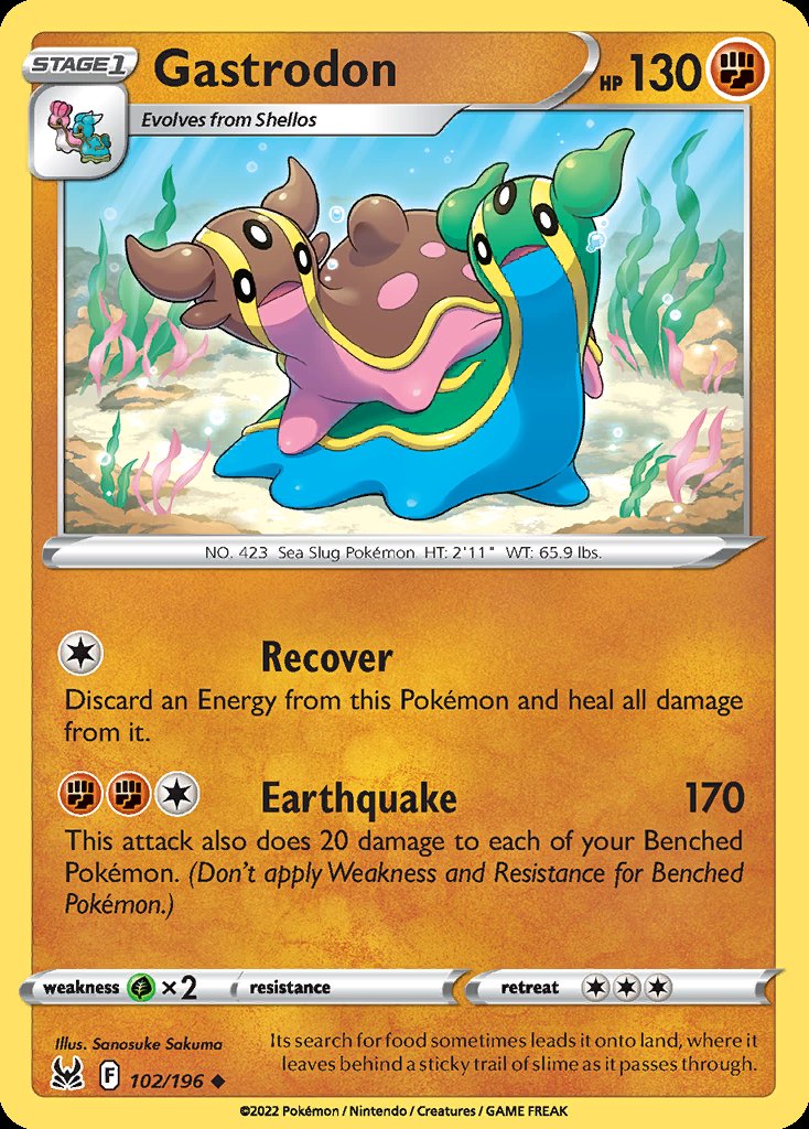 Gastrodon - Lost Origin (Uncommon) [LOR-102] Hauptbild