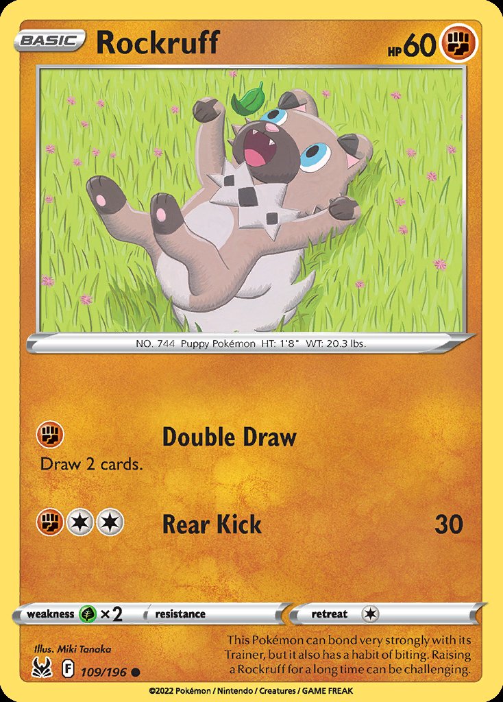 Rockruff - Lost Origin (Common) [LOR-109] Immagine principale del prodotto