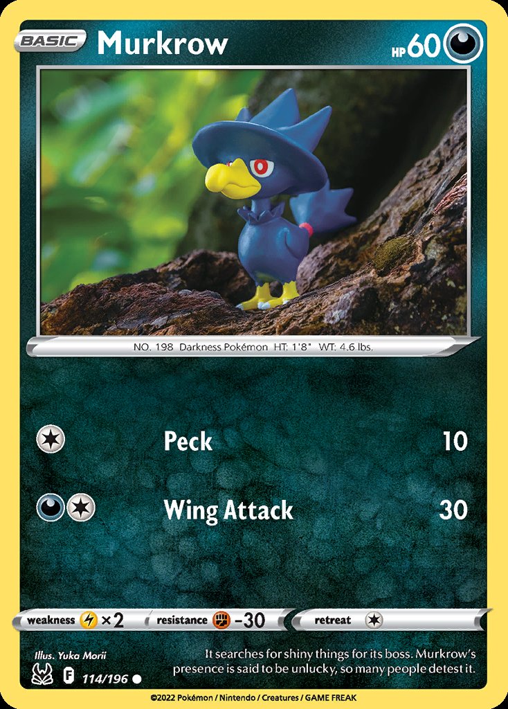 Murkrow - Lost Origin (Common) [LOR-114] Immagine principale del prodotto