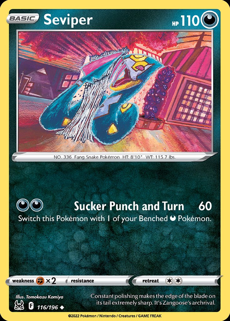 Seviper - Lost Origin (Uncommon) [LOR-116] Image principale du produit