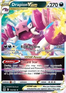 Drapion VSTAR - Lost Origin (Ultra Rare) [LOR-119] Main image