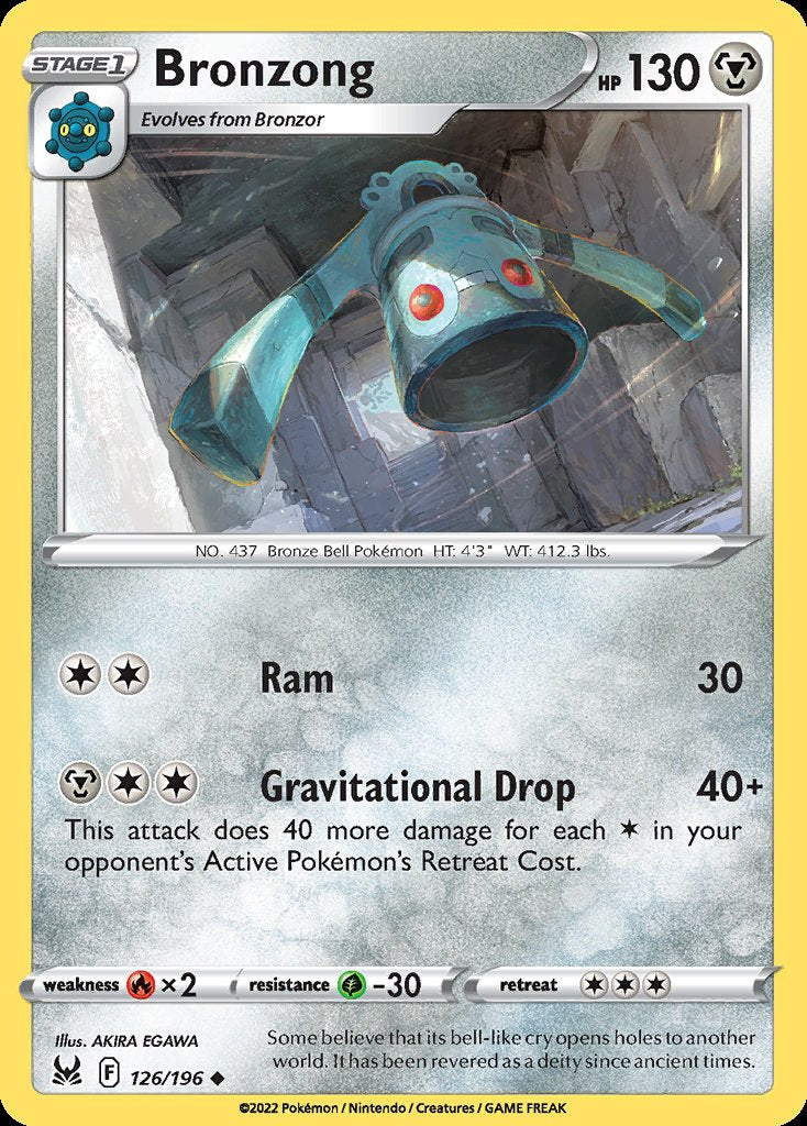 Bronzong - Lost Origin (Uncommon) [LOR-126] Hauptbild