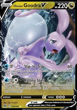 Hisuian Goodra V - Lost Origin (Ultra Rare) [LOR-135] Hover Image