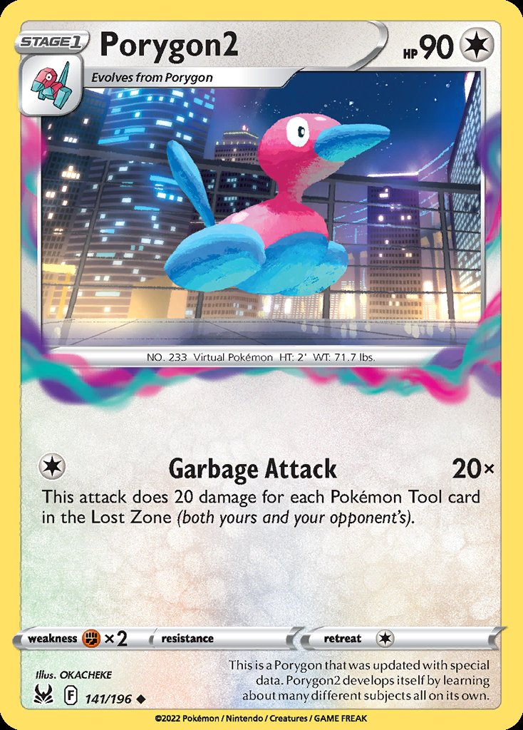 Porygon2 - Lost Origin (Uncommon) [LOR-141] Image principale du produit