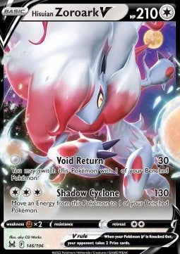Hisuian Zoroark V - Lost Origin (Ultra Rare) [LOR-146] Main image