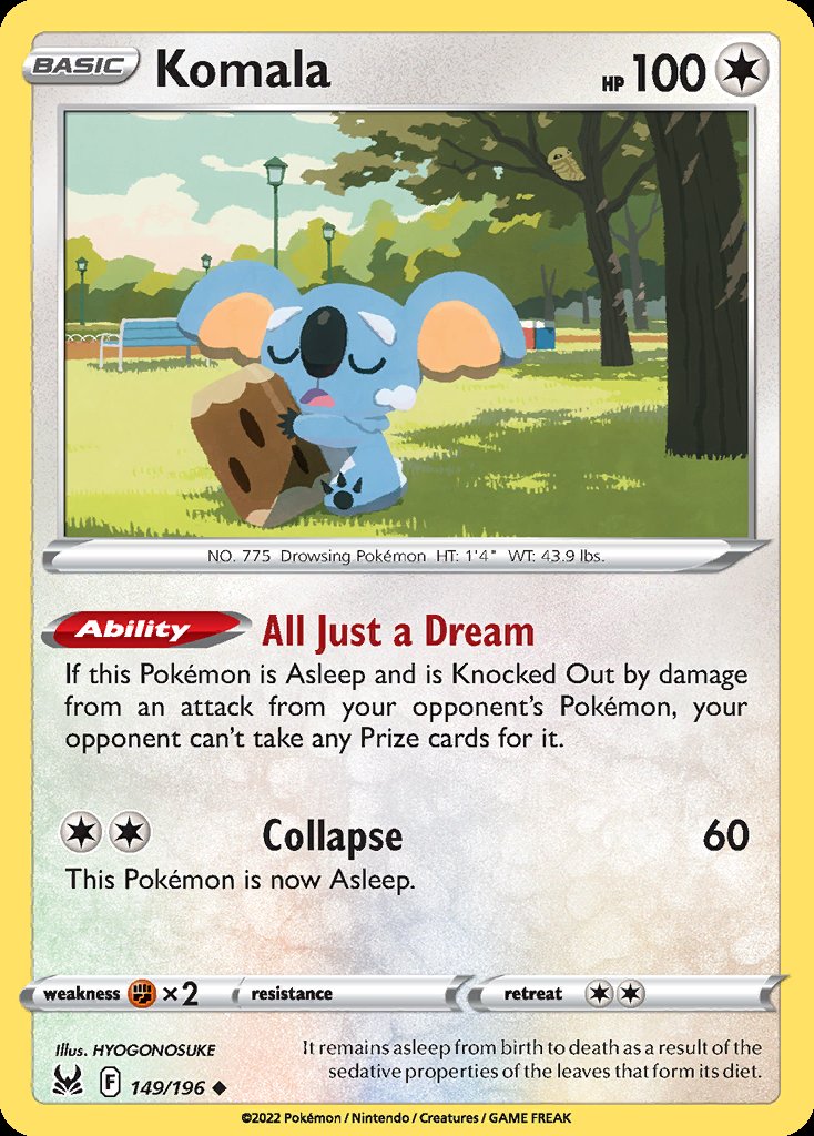 Komala - Lost Origin (Uncommon) [LOR-149] Main image
