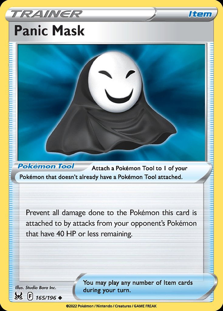Panic Mask - Lost Origin (Uncommon) [LOR-165] Main image