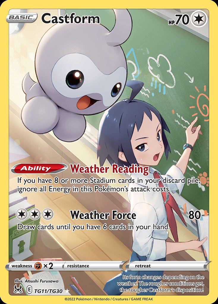 Castform - Lost Origin (Holo Rare) [LOR-TG11] Hauptbild