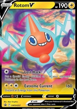 Rotom V - SWSH Black Star Promos (Promo) [SWSH-257] Image principale du produit