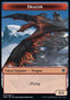 Dragon Token (R 4/4) // Soldier Token (W 1/1) - Dominaria United: Extras (Token) [XDMU-T 10/4]