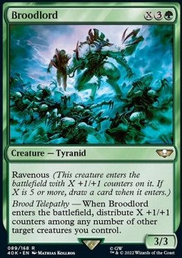 Broodlord - Universes Beyond: Warhammer 40,000 (Rare) [40K-89] Hover Image