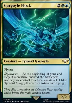 Gargoyle Flock - Universes Beyond: Warhammer 40,000 (Rare) [40K-123] Hover Image