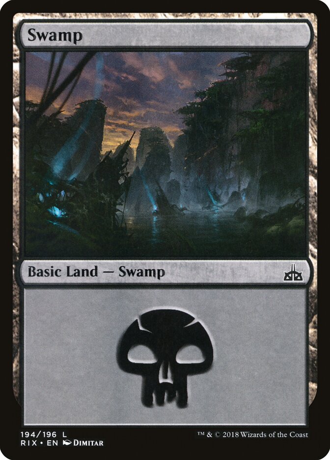 Swamp - Rivals of Ixalan (Land) [RIX-194]