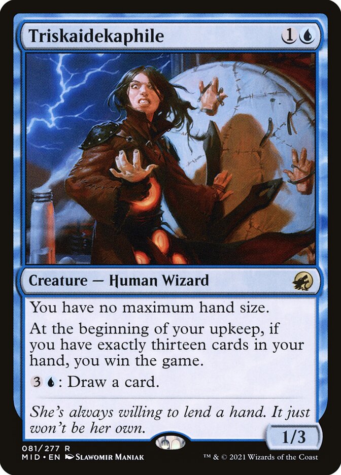 Triskaidekaphile - Innistrad: Midnight Hunt (Rare) [MID-81] Imagen principal del producto