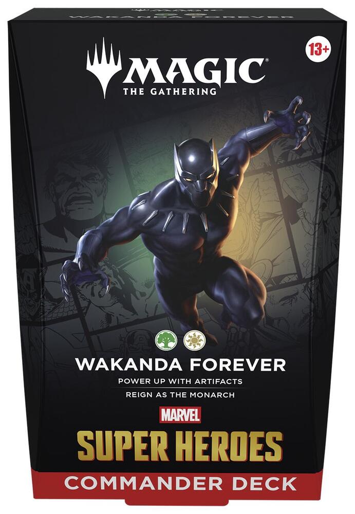 Magic Marvel Super Heroes Commander Deck Wakanda Forever, gesloten doos Hoofdafbeelding