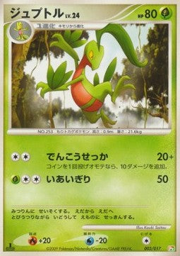Grovyle Lv.24 - Arceus LV.X Deck: Grass & Fire (Fixed) [AGF-003] Hover Image