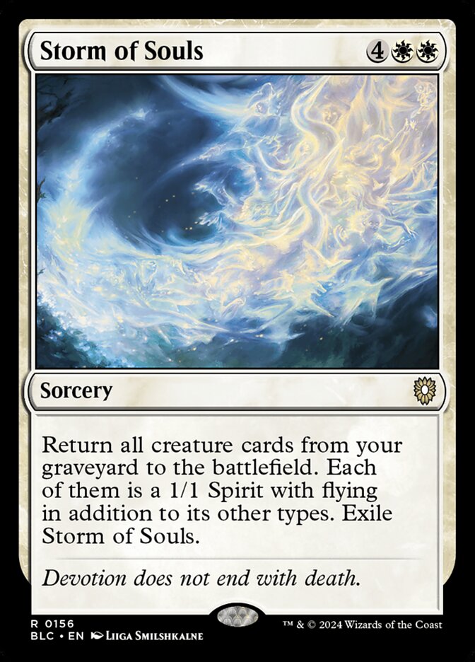 Storm of Souls - Commander: Bloomburrow (Rare) [BLC-156]
