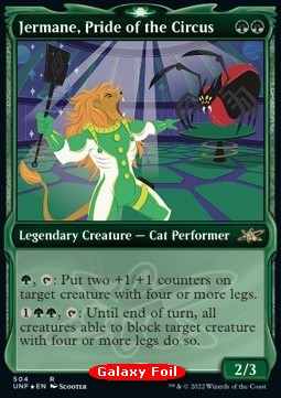 Jermane, Pride of the Circus (V.3) - Unfinity: Extras (Rare) [XUNF-504]