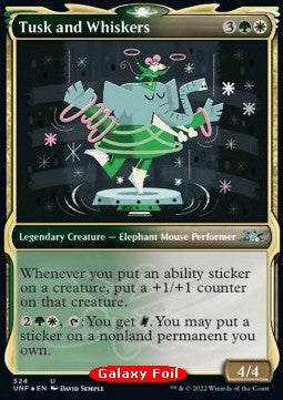 Tusk and Whiskers (V.3) - Unfinity: Extras (Uncommon) [XUNF-524]