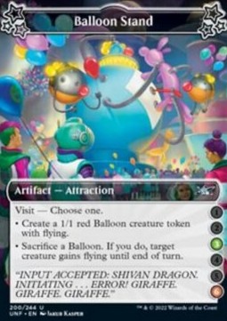 Balloon Stand (V.2) - Unfinity (Uncommon) [UNF-200] Imagen principal del producto