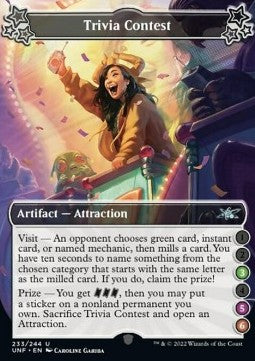 Trivia Contest (V.5) - Unfinity (Uncommon) [UNF-233] Main image