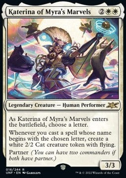 Katerina of Myra's Marvels - Unfinity (Rare) [UNF-16] Immagine principale del prodotto