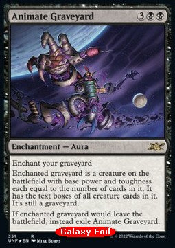 Animate Graveyard - Unfinity: Extras (Rare) [XUNF-351] Hover Image
