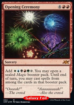 Opening Ceremony - Unfinity: Extras (Mythic) [XUNF-404] Hauptbild