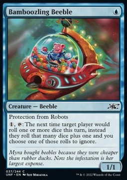 Bamboozling Beeble - Unfinity (Common) [UNF-37] Imagen principal del producto