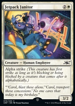 Jetpack Janitor - Unfinity (Common) [UNF-15] Imagen principal del producto