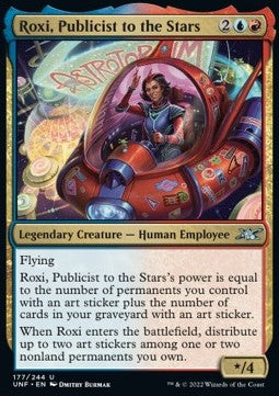 Roxi, Publicist to the Stars - Unfinity (Uncommon) [UNF-177]