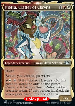 Pietra, Crafter of Clowns (V.3) - Unfinity: Extras (Uncommon) [XUNF-519]