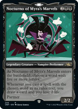 Nocturno of Myra's Marvels (V.1) - Unfinity: Extras (Rare) [XUNF-248]