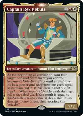 Captain Rex Nebula (V.1) - Unfinity: Extras (Rare) [XUNF-257] Immagine principale del prodotto