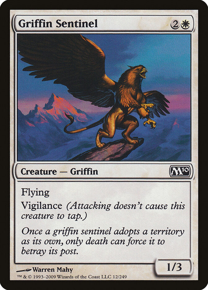 Griffin Sentinel - Magic 2010 (Common) [M10-12]
