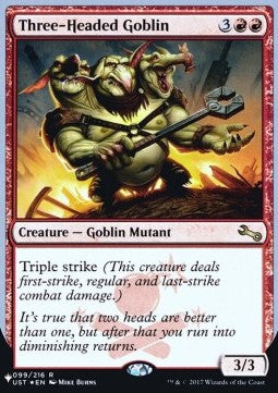 Three-Headed Goblin - The List (Rare) [ZNL-99]