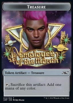 Treasure Token // Squirrel Token (G 1/1) (V.1) - Unfinity: Extras (Token) [XUNF-T 12/8]
