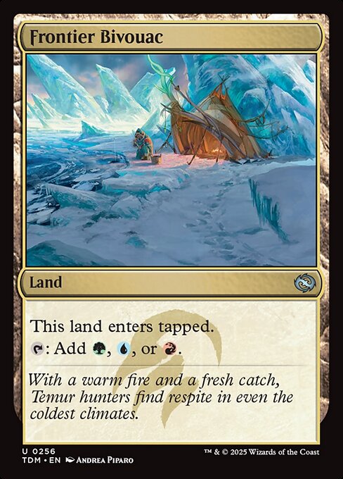 Frontier Bivouac – Tarkir: Dragonstorm (TDM-256) Magic: The Gathering card | LC-REM-20260804-15401858040140-679fff07-4796-4d91-8dd6-4e294383ce88