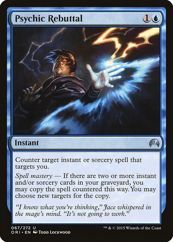 Psychic Rebuttal - Magic Origins (Uncommon) [ORI-67]