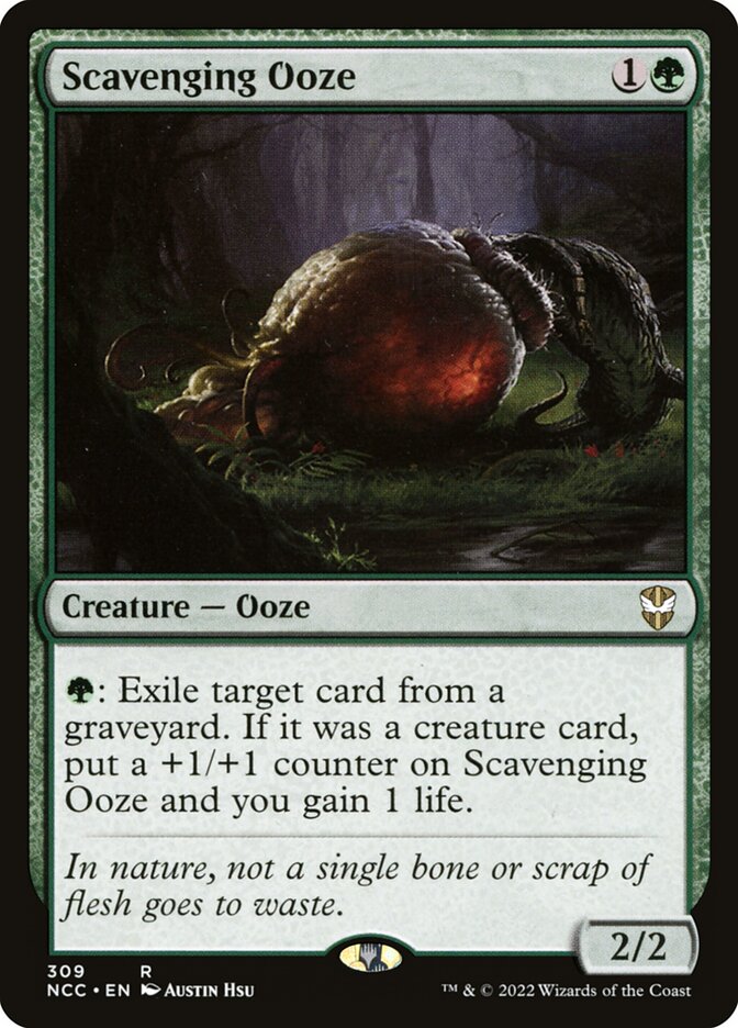 Scavenging Ooze - Commander: Streets of New Capenna (Rare) [NCC-309] Hoofdafbeelding