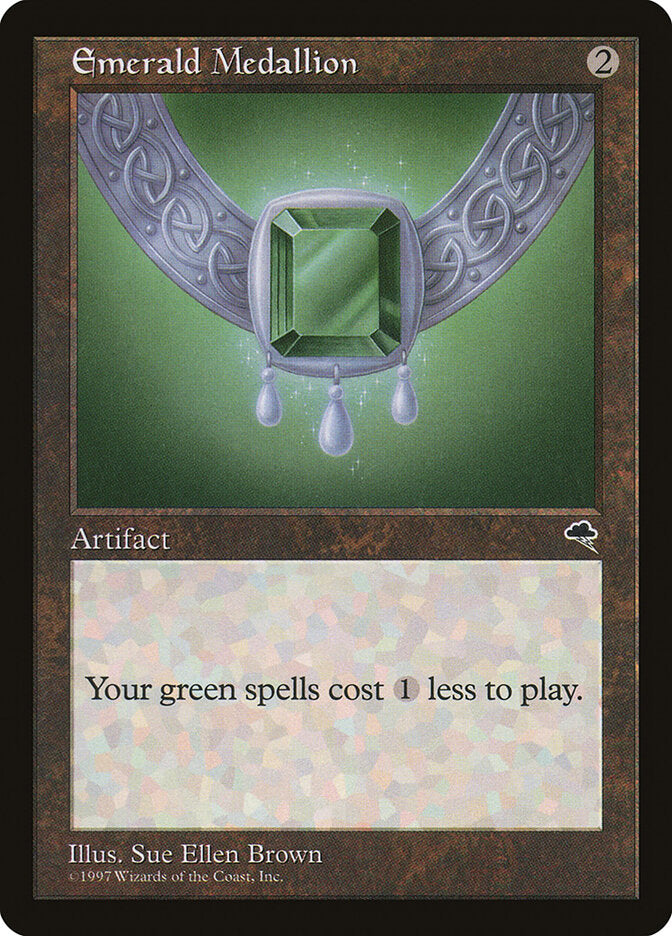 Magic-kaart Emerald Medallion TMP-283 uit Tempest (Rare) Main image
