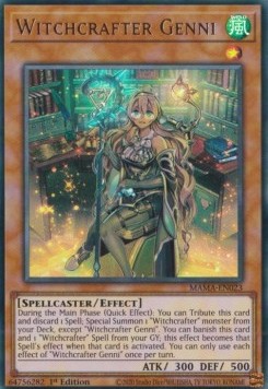 Witchcrafter Genni - Magnificent Mavens (Ultra Rare) [MAMA-023] Hover Image